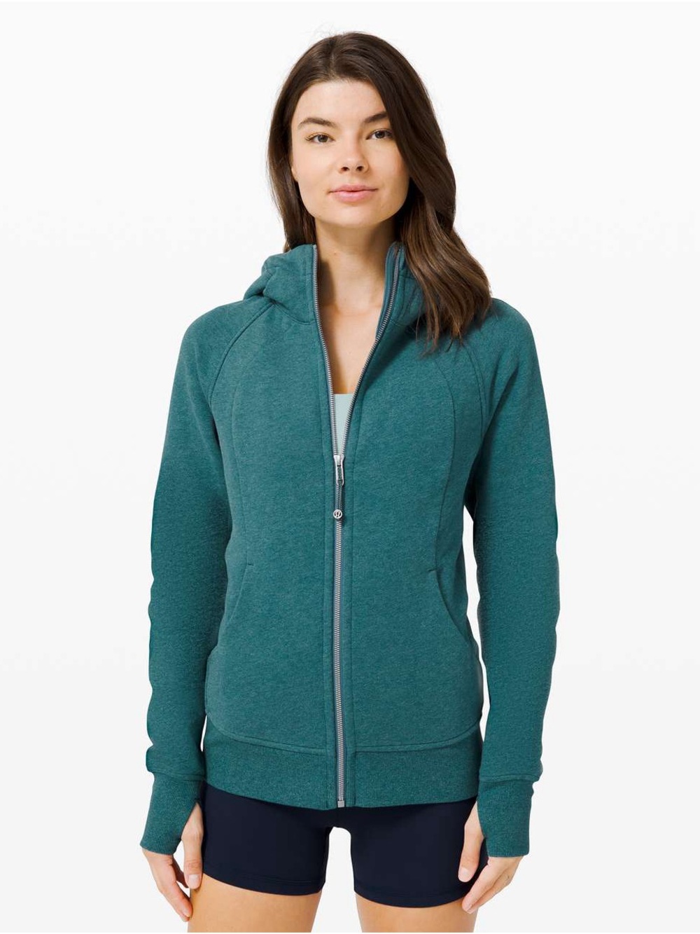 Lululemon Scuba Full-Zip Hoodie - Teal